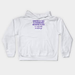 An Undeniable Breakthrough Kids Hoodie